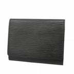 Louis Vuitton Business Card Holder Epi Envelop Noir