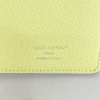 Louis Vuitton Wallet Taigarama Portefeuille Brazza Lemon — view 4
