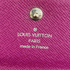 Louis Vuitton Trifold Wallet Epi Portefeuille Elise Cassis — view 4