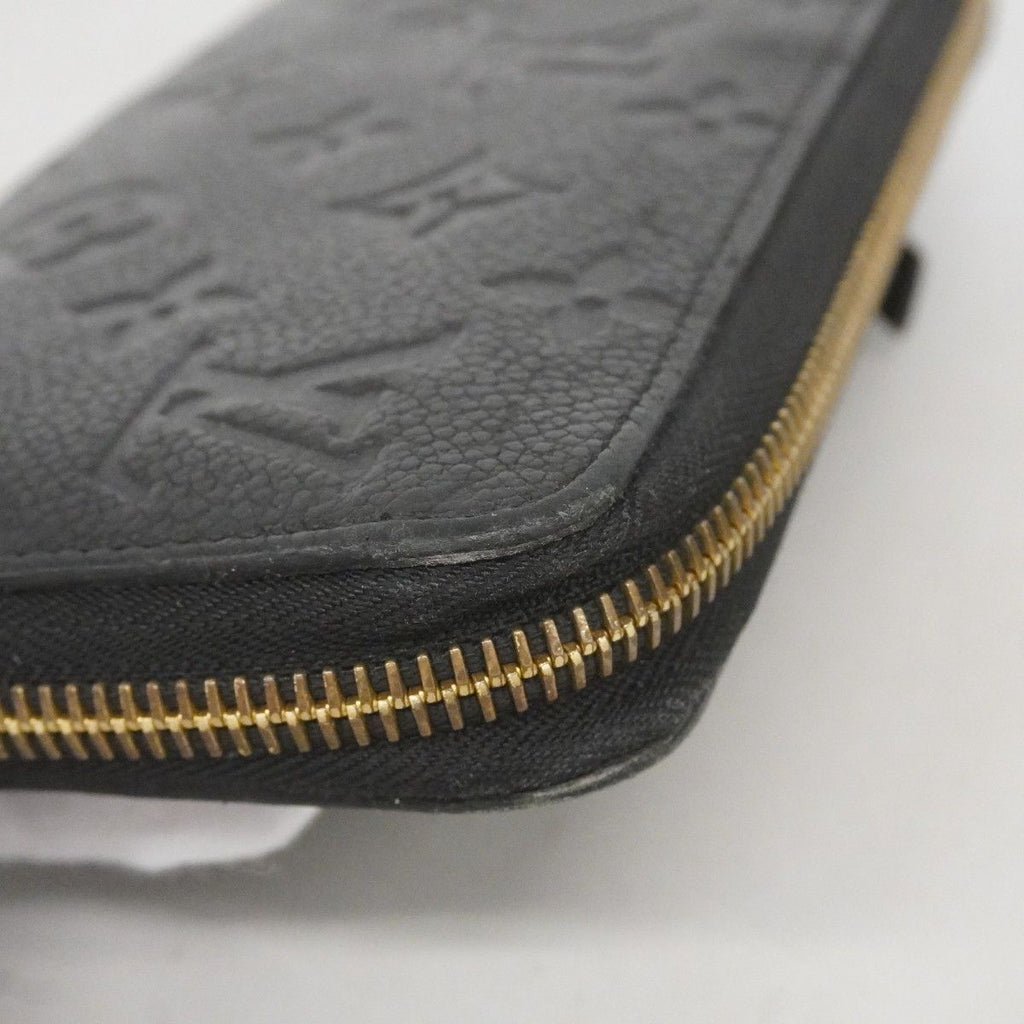 Louis Vuitton Wallet Monogram Empreinte Zippy Noir — view 8