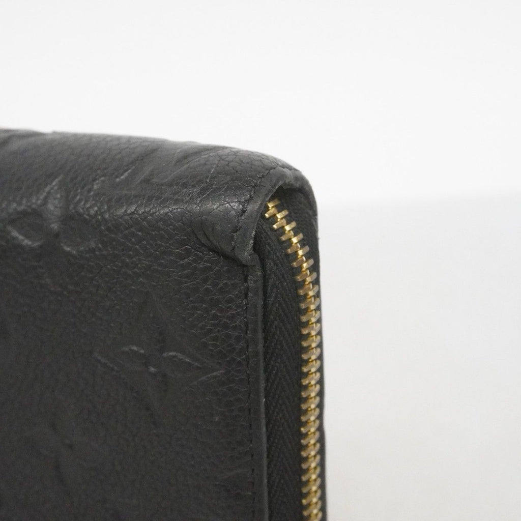 Louis Vuitton Wallet Monogram Empreinte Zippy Noir — view 9