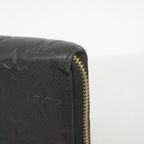 Louis Vuitton Wallet Monogram Empreinte Zippy Noir — view 9