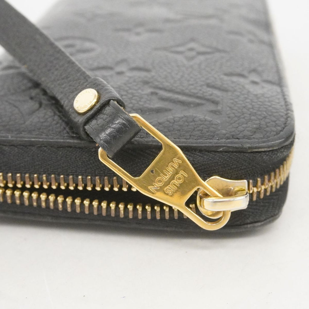 Louis Vuitton Wallet Monogram Empreinte Zippy Noir — view 5