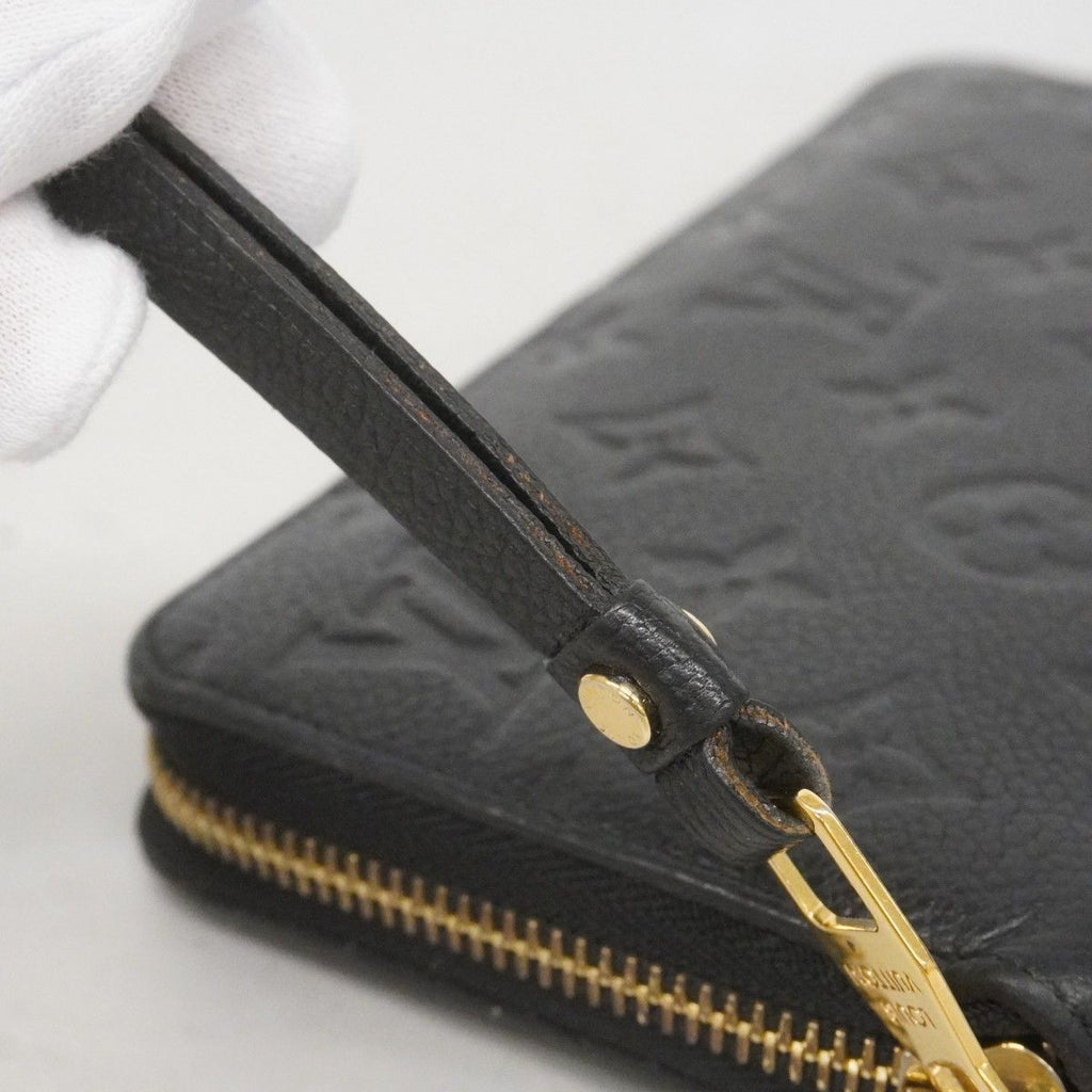 Louis Vuitton Wallet Monogram Empreinte Zippy Noir — view 7