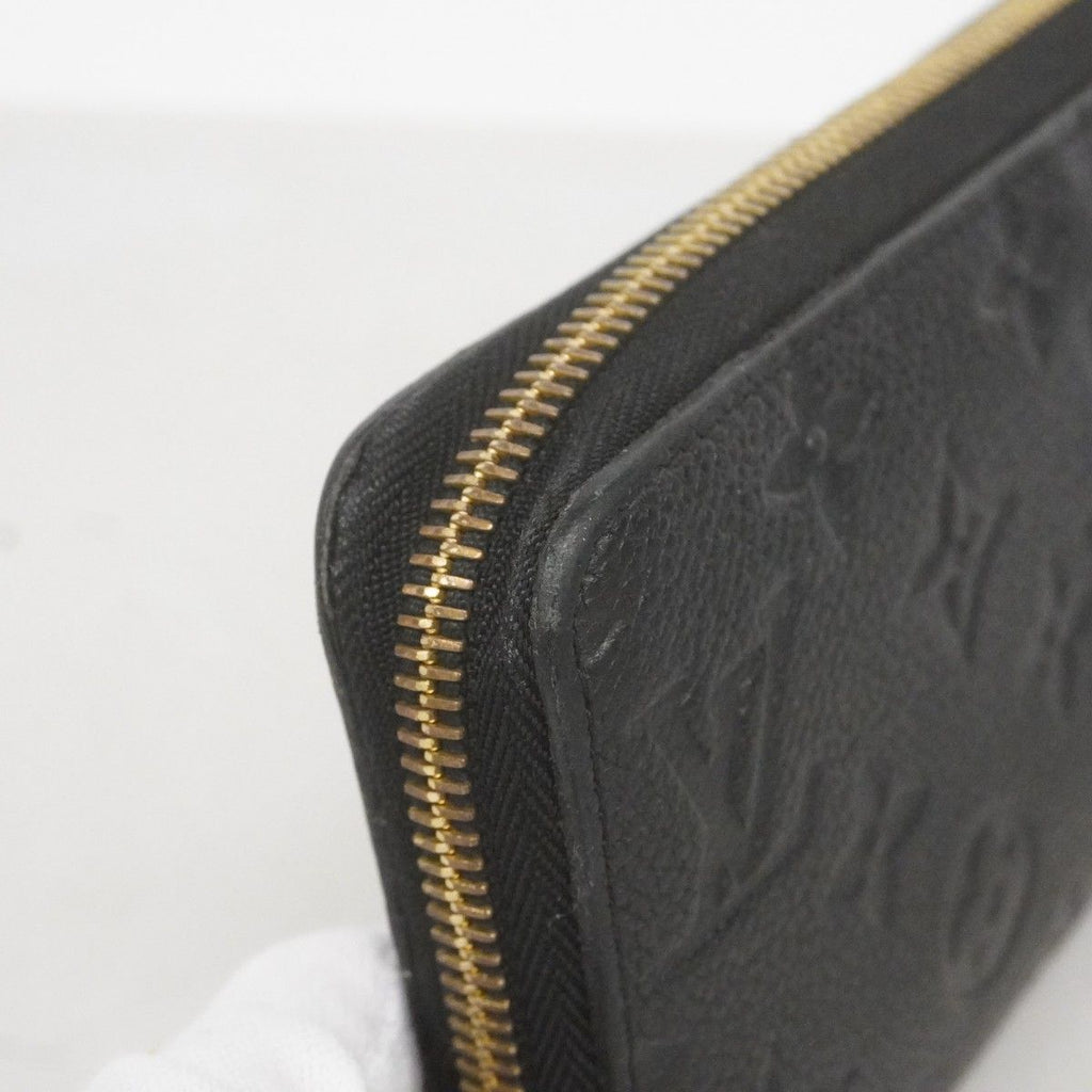 Louis Vuitton Wallet Monogram Empreinte Zippy Noir — view 6