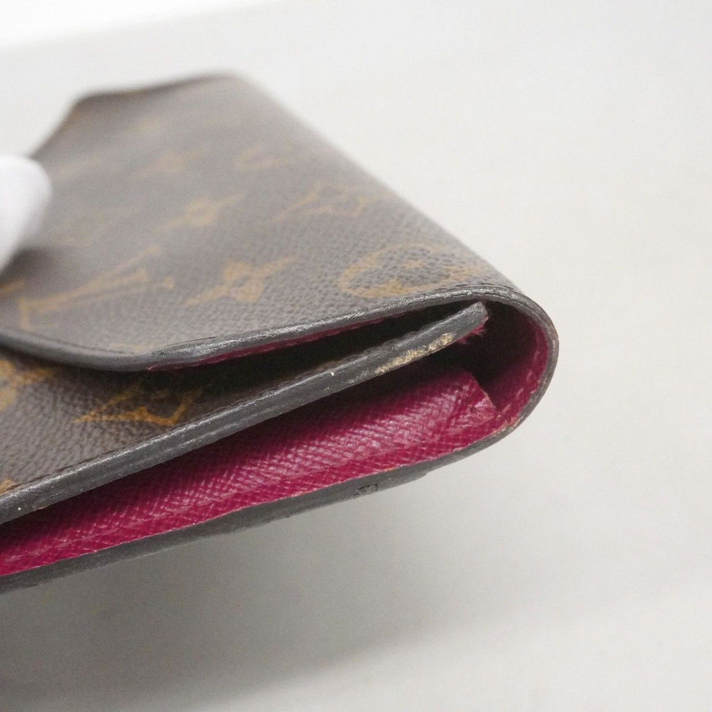 Louis Vuitton Wallet Monogram Portefeuille Jeanne Fuchsia — view 6
