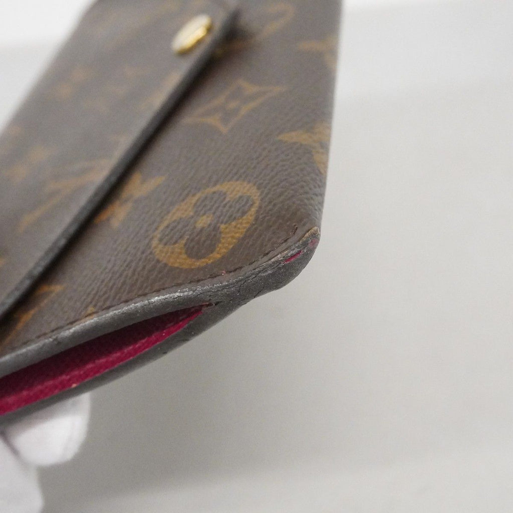 Louis Vuitton Wallet Monogram Portefeuille Jeanne Fuchsia — view 9
