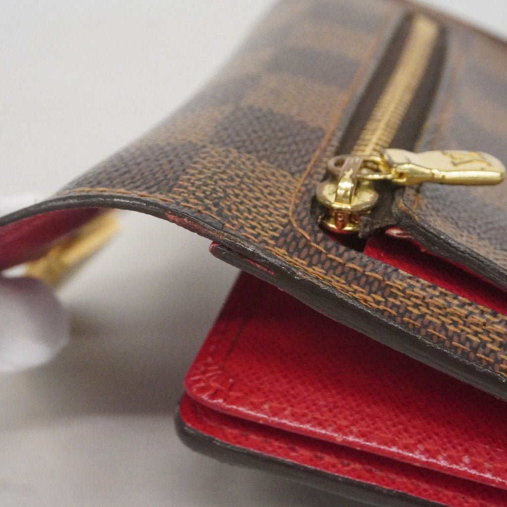 Louis Vuitton Trifold Wallet Damier Portefeuille Koala Ebene — view 8