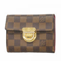 Louis Vuitton Trifold Wallet Damier Portefeuille Koala Ebene