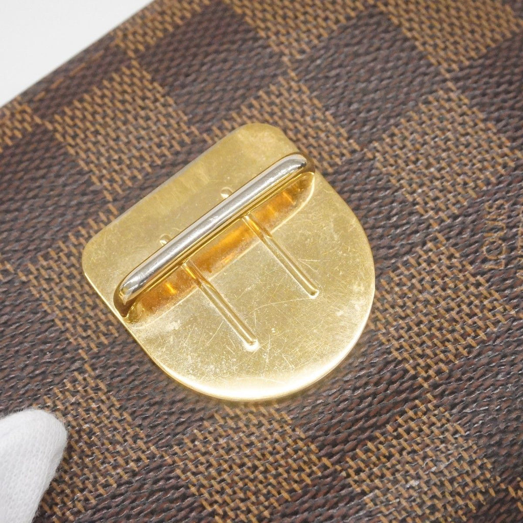 Louis Vuitton Trifold Wallet Damier Portefeuille Koala Ebene — view 9