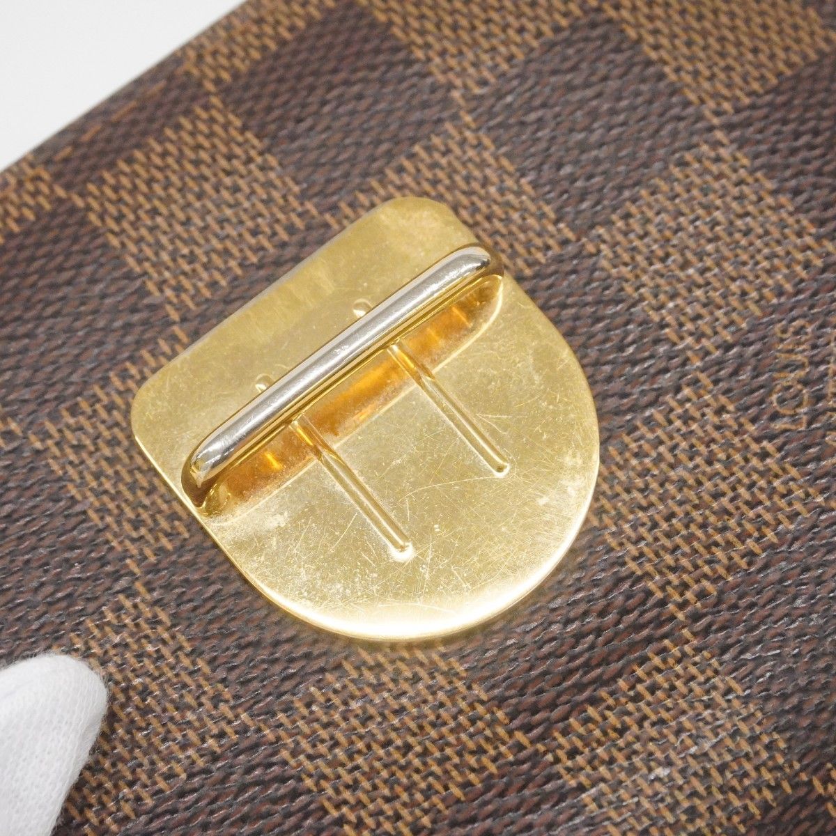 Louis Vuitton Trifold Wallet Damier Portefeuille Koala Ebene — view 9