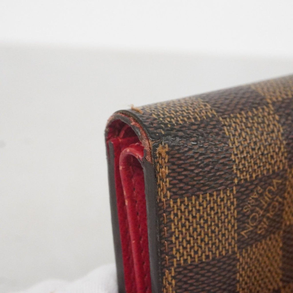 Louis Vuitton Trifold Wallet Damier Portefeuille Koala Ebene — view 6