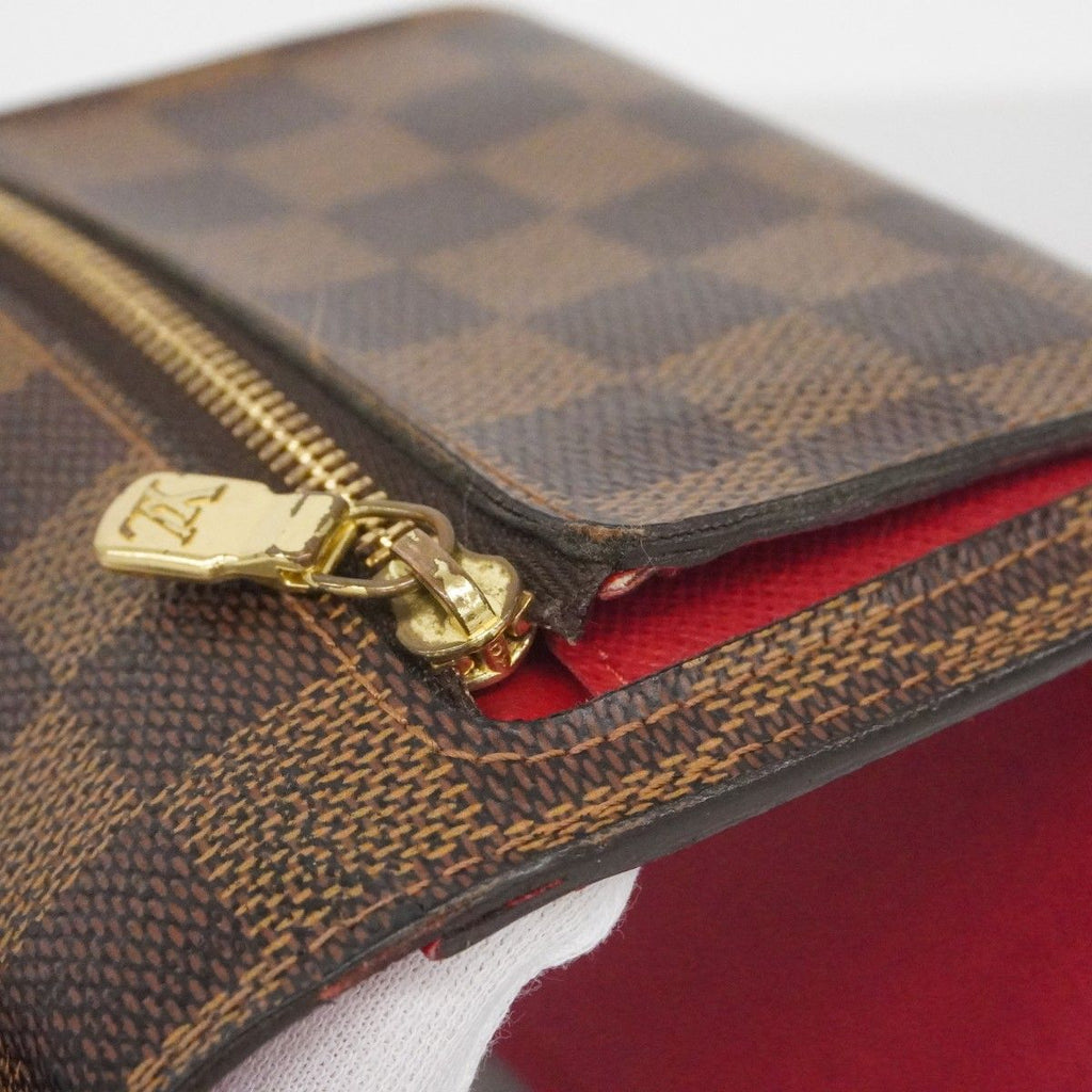 Louis Vuitton Trifold Wallet Damier Portefeuille Koala Ebene — view 7