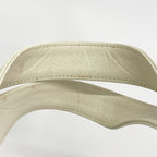 Chanel Tote Leather White Gold — view 8