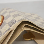 Louis Vuitton Trifold Wallet Damier Azur Portefeuille Joy White — view 7