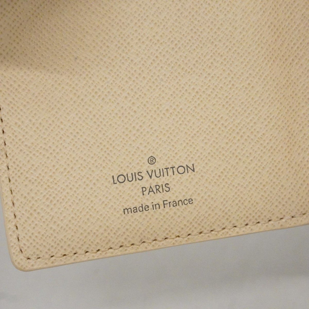 Louis Vuitton Trifold Wallet Damier Azur Portefeuille Joy White — view 4