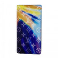 Louis Vuitton Wallet Monogram Sunset Portefeuille Brazza Multicolor