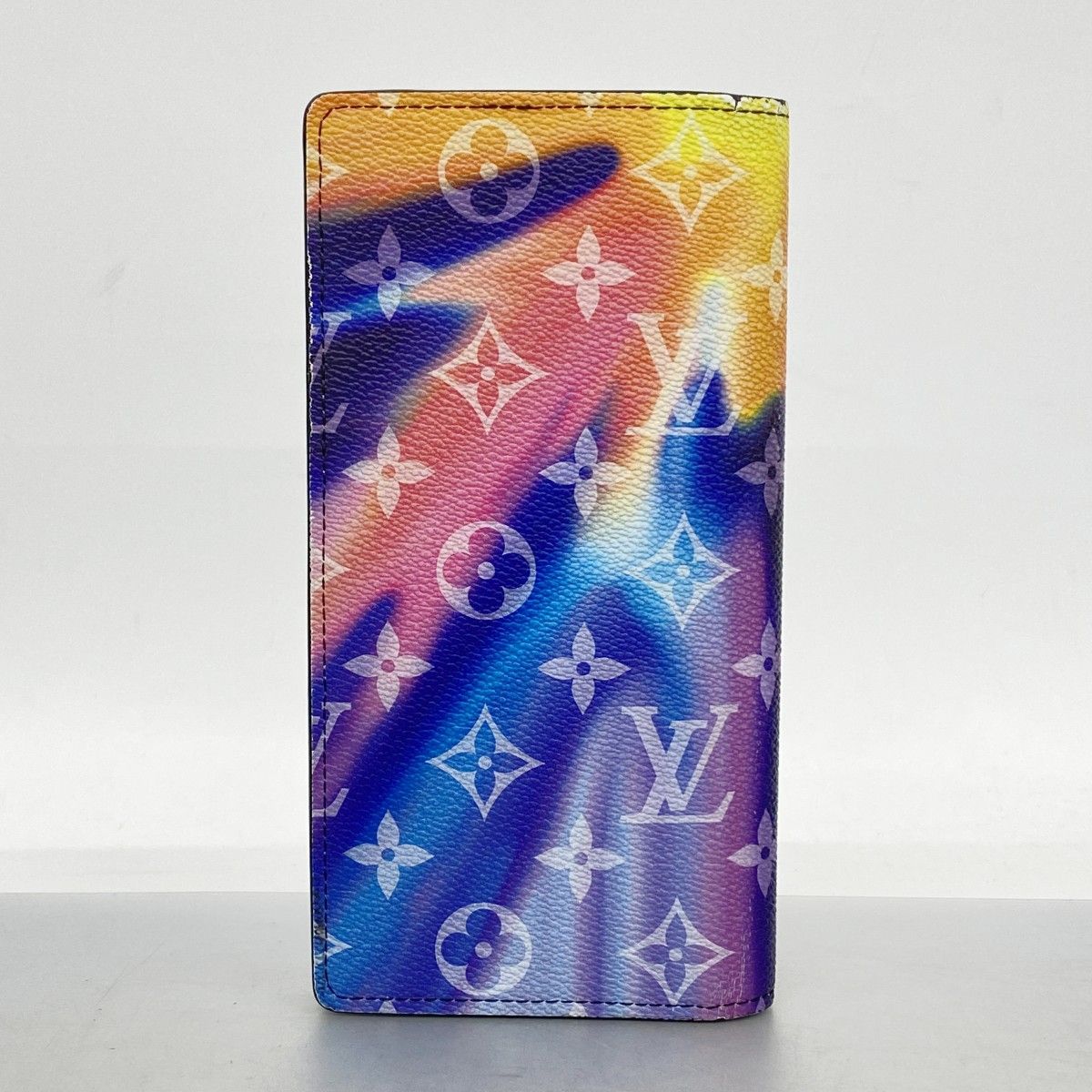 Louis Vuitton Wallet Monogram Sunset Portefeuille Brazza Multicolor — view 9