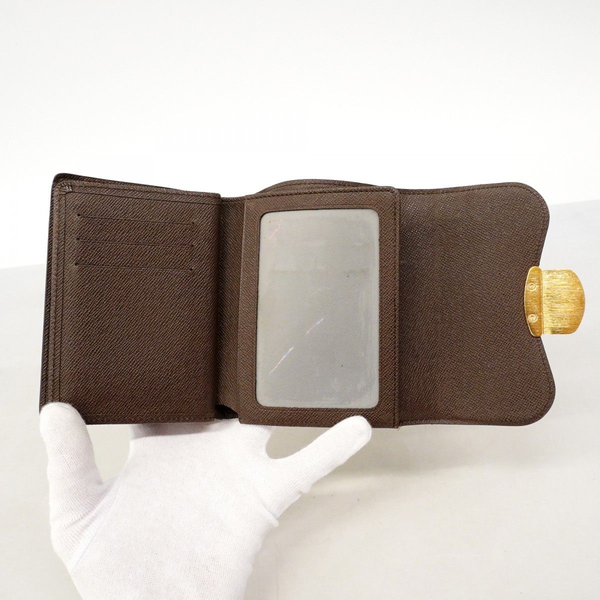Louis Vuitton Wallet Damier Portefeuille Joy Ebene — view 4