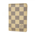 Louis Vuitton Card Case Damier Azur Organizer de Poche White