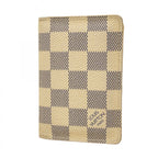 Louis Vuitton Card Case Damier Azur Organizer de Poche White