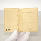 Louis Vuitton Card Case Damier Azur Organizer de Poche White — view 4