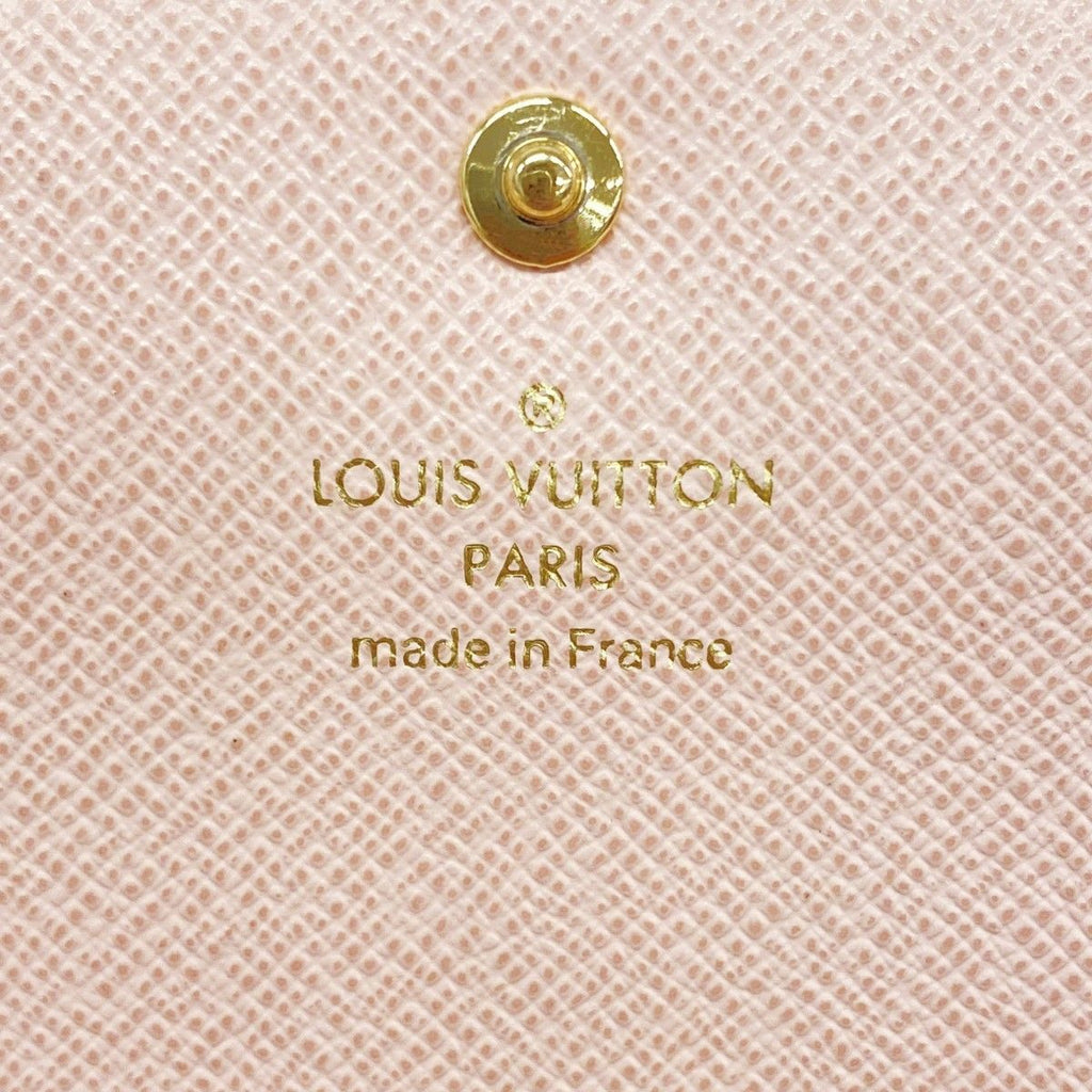 Louis Vuitton Wallet Damier Azur Portefeuille Emily Rose Velours — view 4