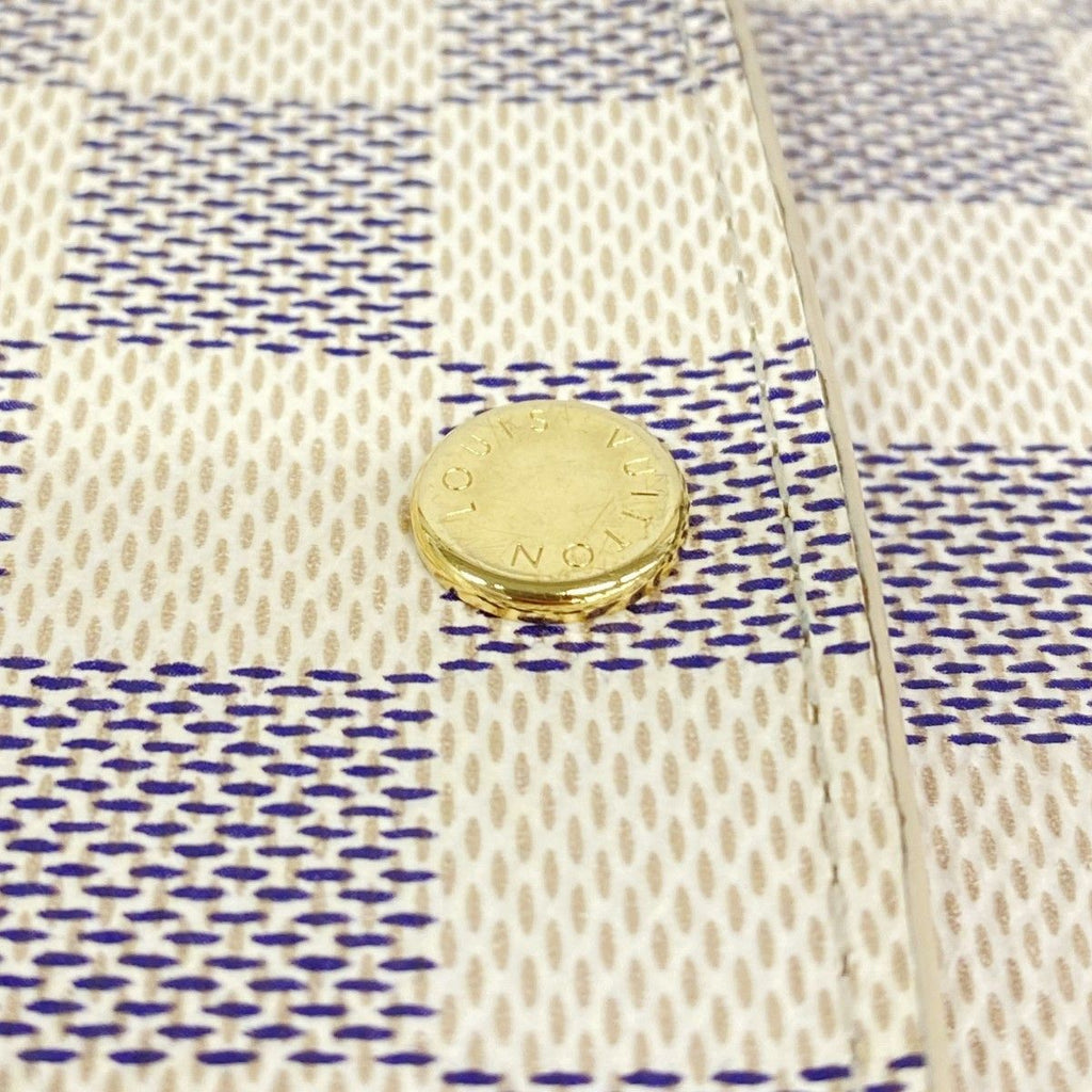 Louis Vuitton Wallet Damier Azur Portefeuille Emily Rose Velours — view 8