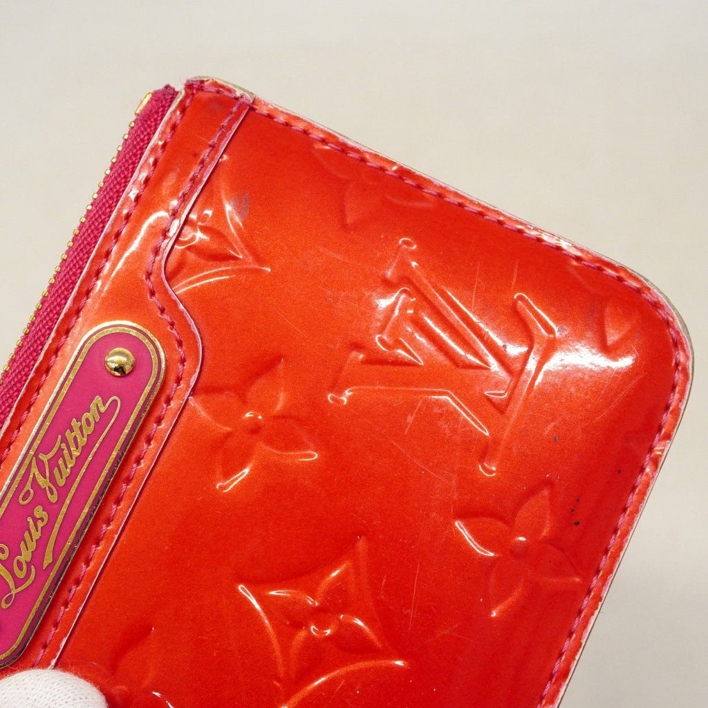 Louis Vuitton Coin Case Vernis Pochette Cles NM Rose Pop — view 9