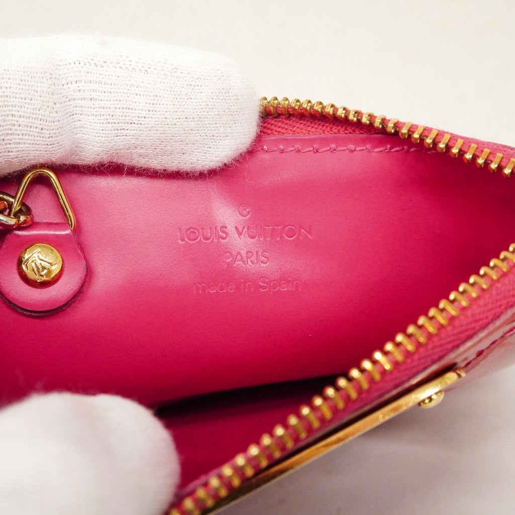Louis Vuitton Coin Case Vernis Pochette Cles NM Rose Pop — view 5