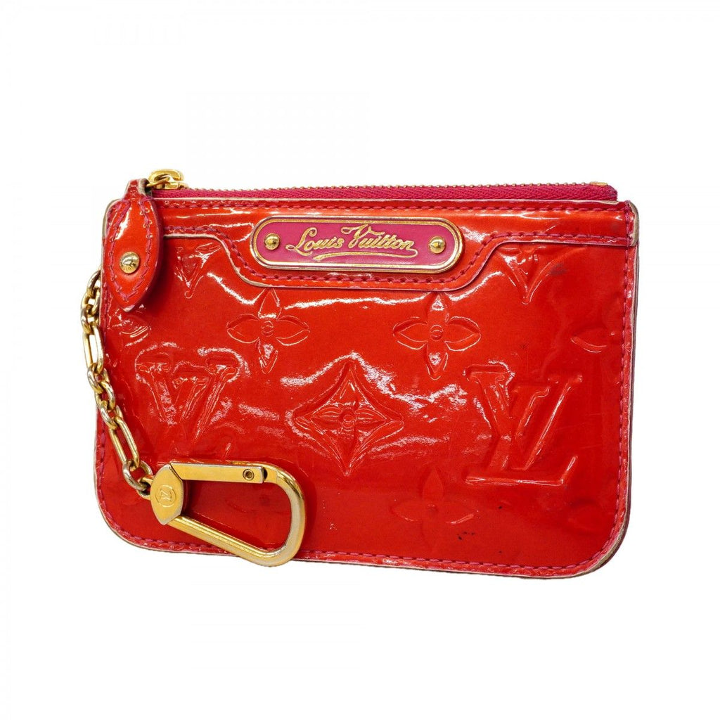 Louis Vuitton Coin Case Vernis Pochette Cles NM Rose Pop