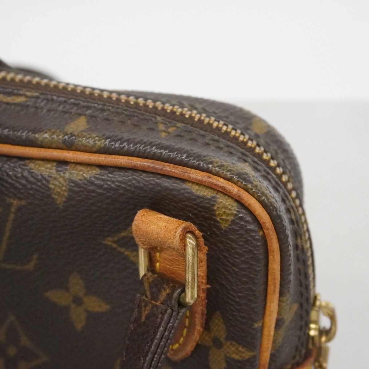 Louis Vuitton Shoulder Bag Monogram Pochette Ma Roulis Bandouliere Brown — view 9