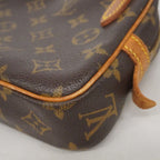 Louis Vuitton Shoulder Bag Monogram Pochette Ma Roulis Bandouliere Brown — view 8