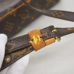 Louis Vuitton Shoulder Bag Monogram Pochette Ma Roulis Bandouliere Brown — view 7