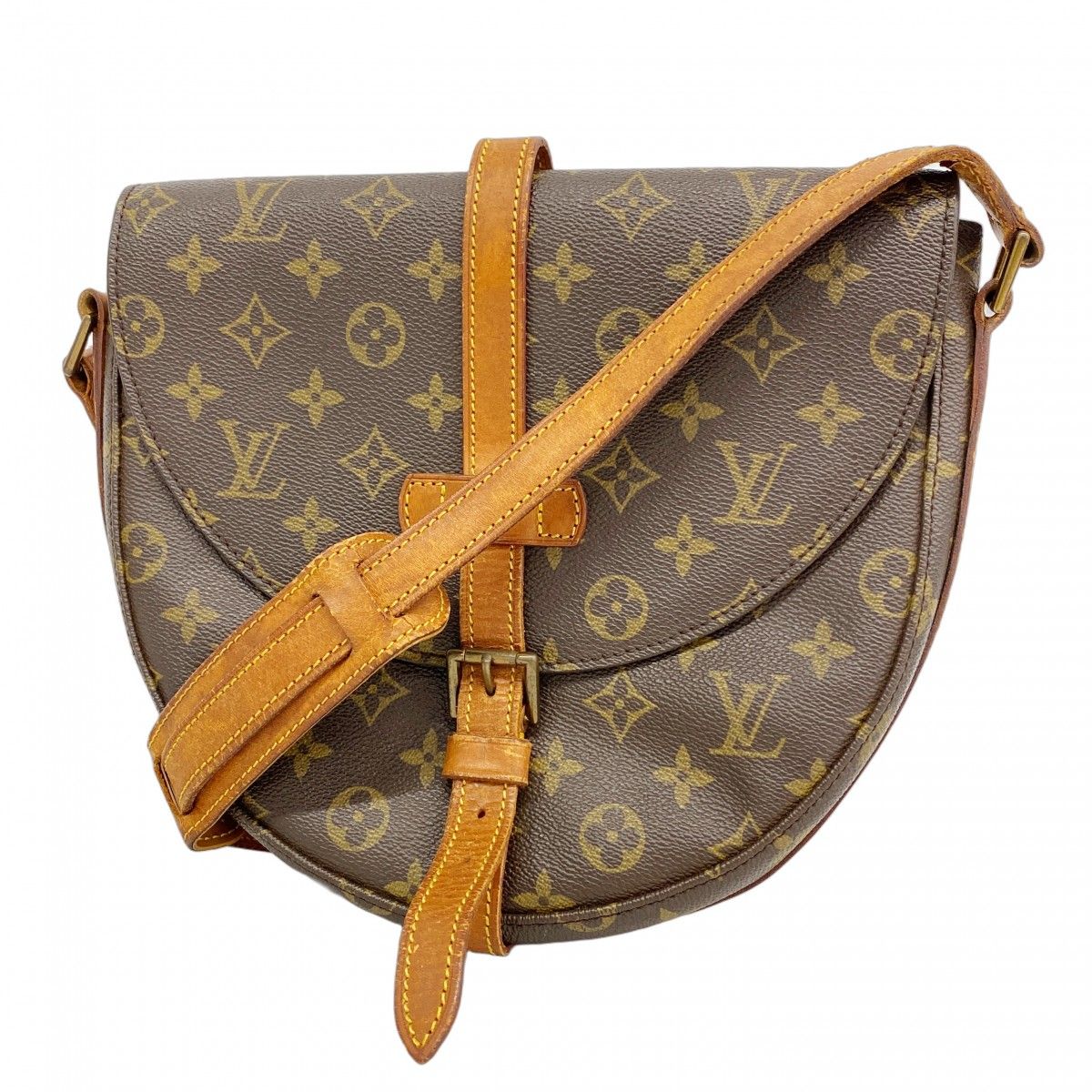 Louis Vuitton Shoulder Bag Monogram Cite GM Brown