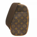 Louis Vuitton Belt Bag Monogram Pochette Gange Brown