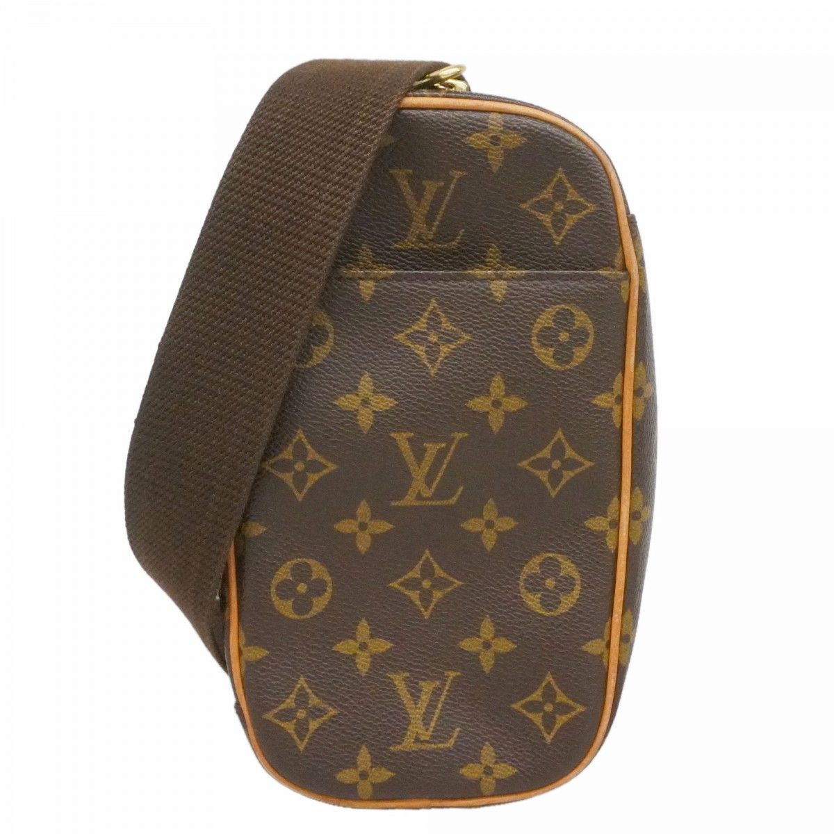 Louis Vuitton Belt Bag Monogram Pochette Gange Brown