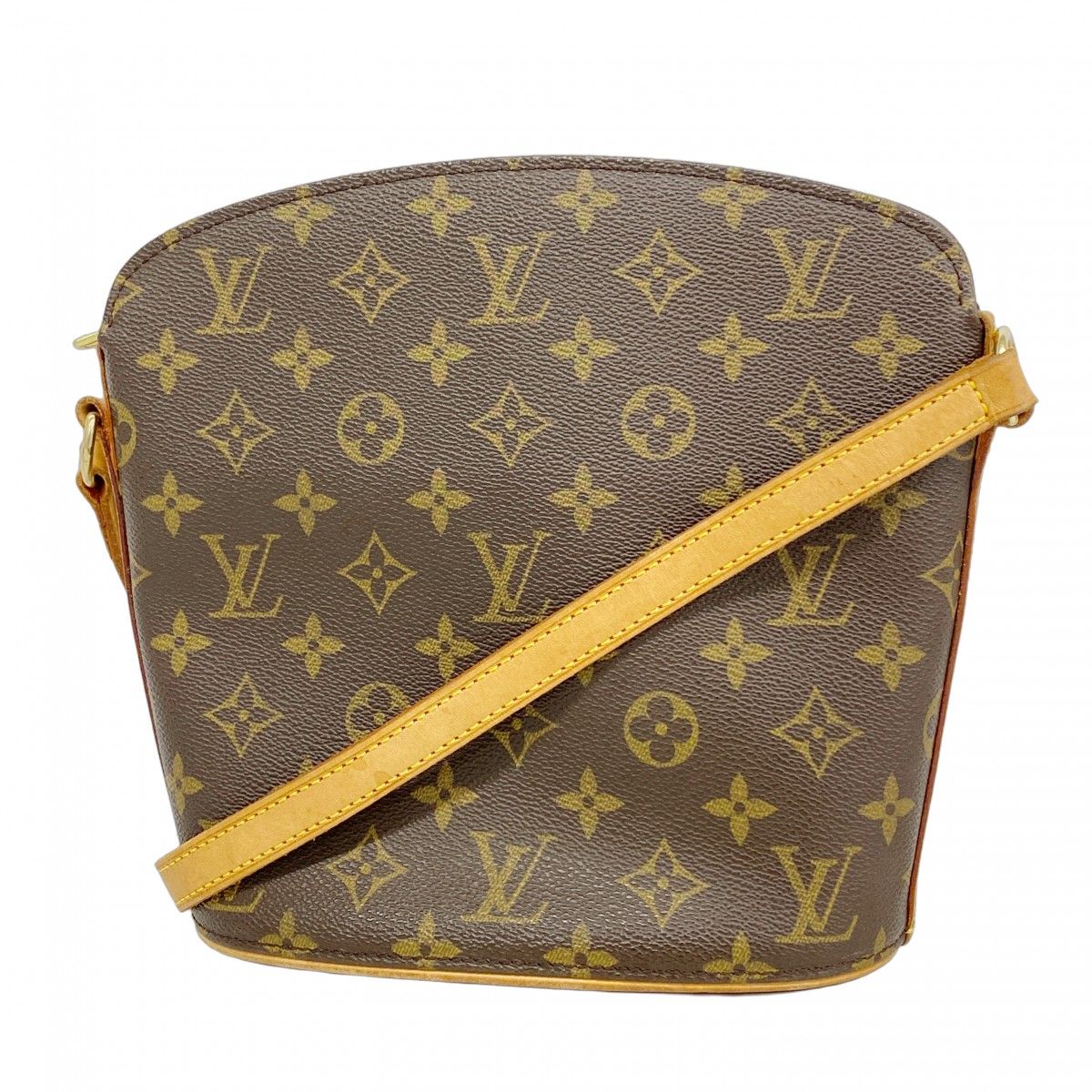 Louis Vuitton Shoulder Bag Monogram Drew Brown