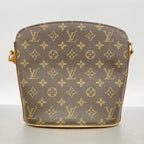 Louis Vuitton Shoulder Bag Monogram Drew Brown — view 9