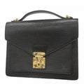 Louis Vuitton Handbag Epi Monceau Noir