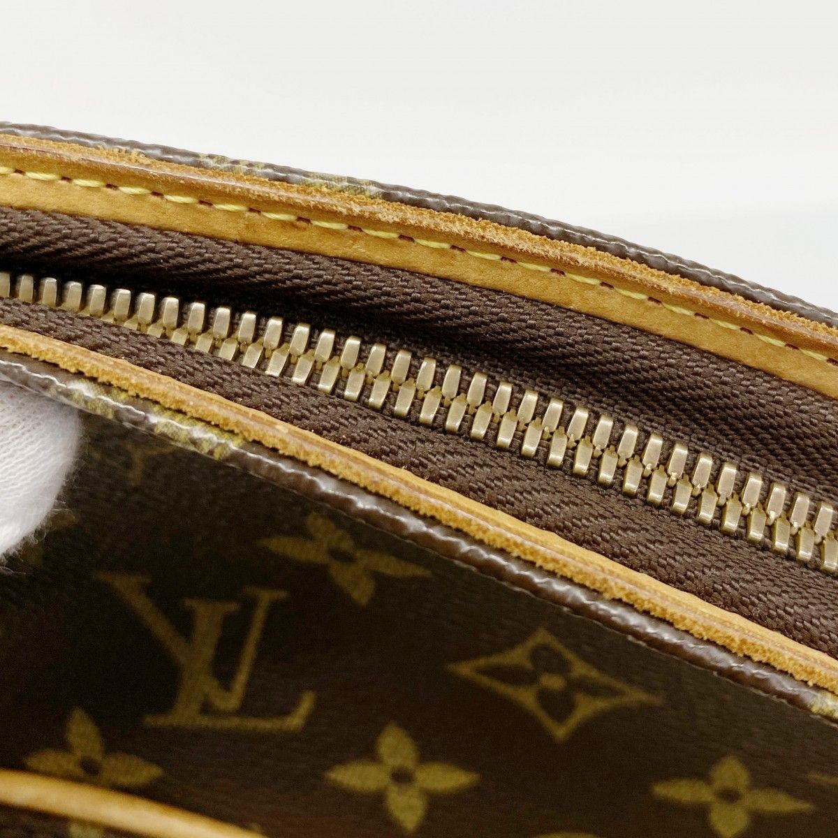Louis Vuitton Shoulder Bag Monogram Ellipse Shopping Brown — view 8