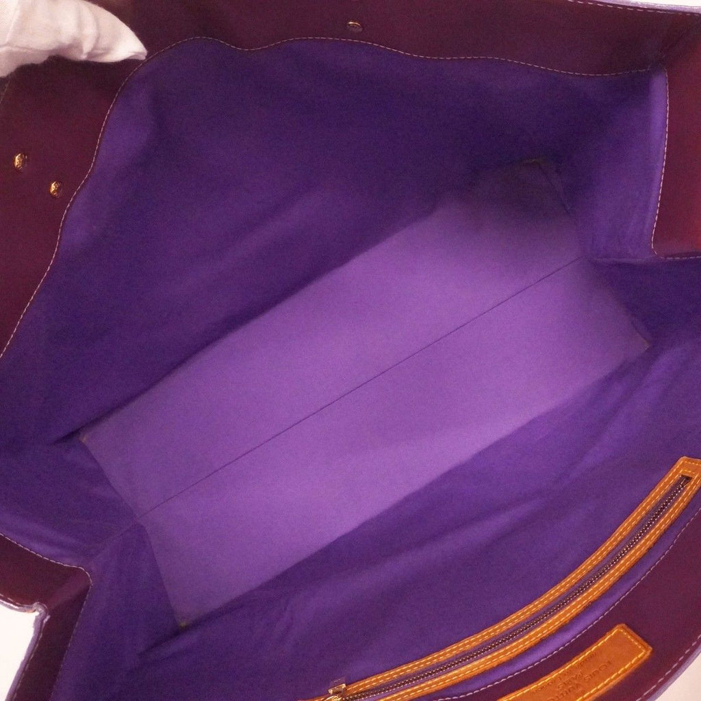 Louis Vuitton Tote Vernis Reed GM Viole — view 4