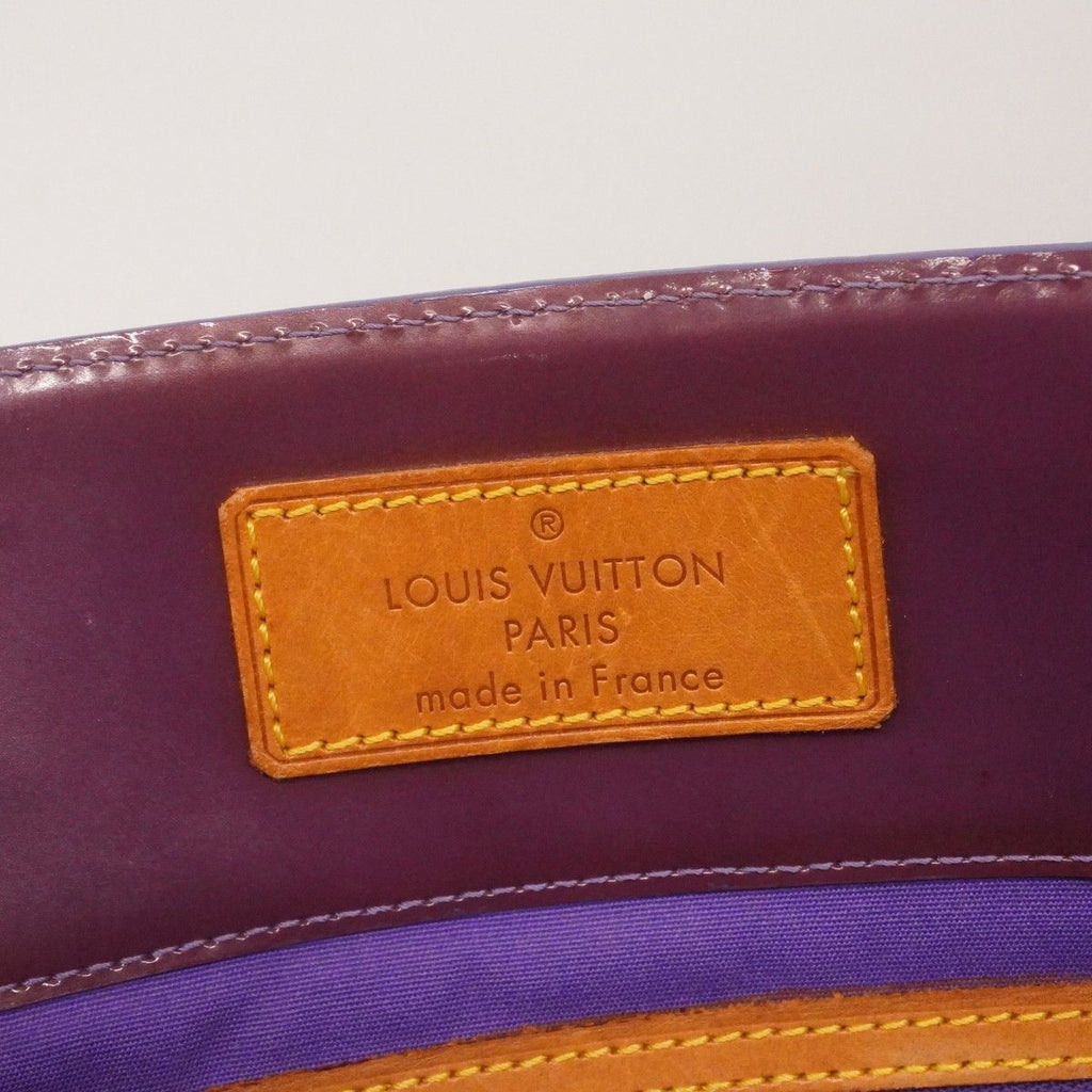 Louis Vuitton Tote Vernis Reed GM Viole — view 5