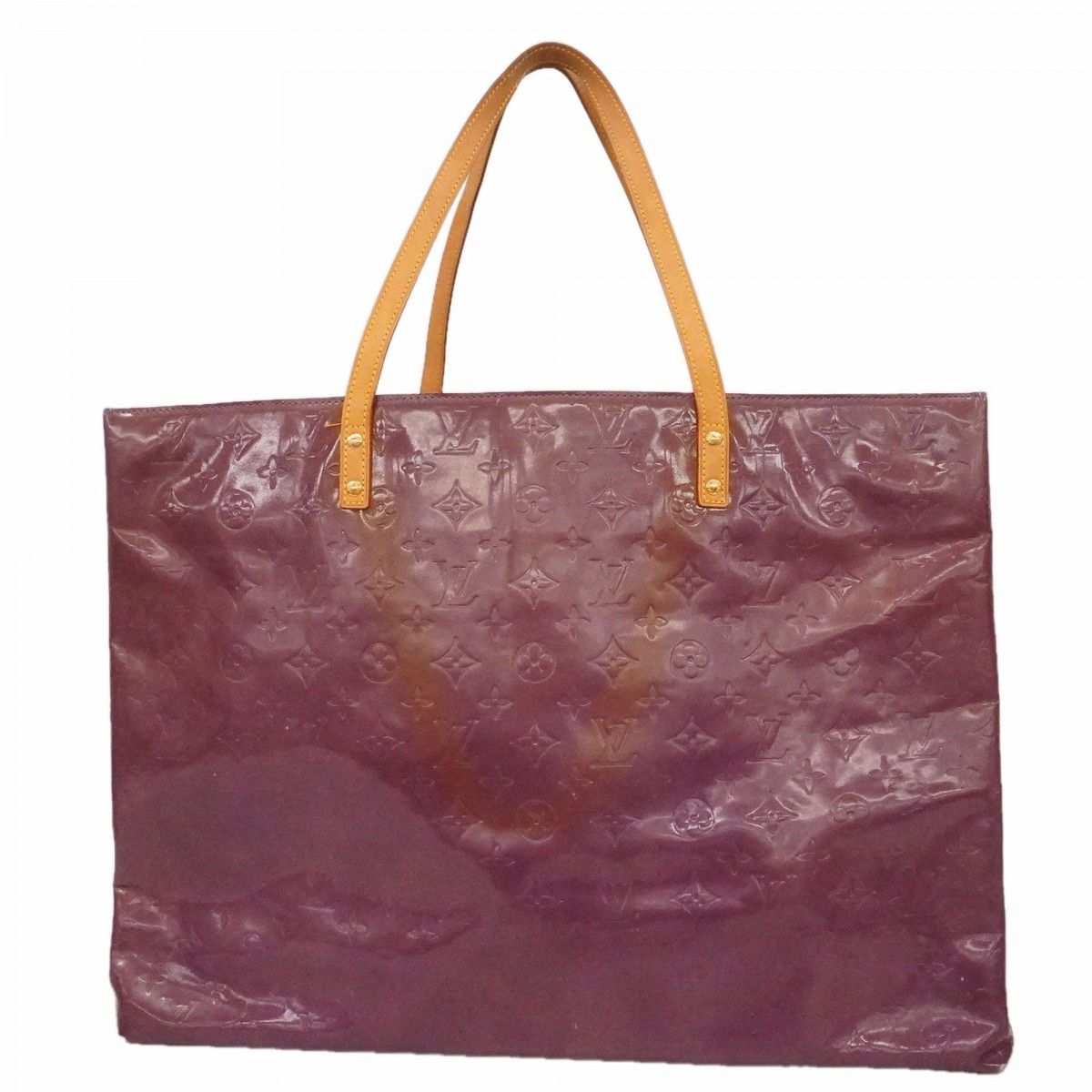 Louis Vuitton Tote Vernis Reed GM Viole