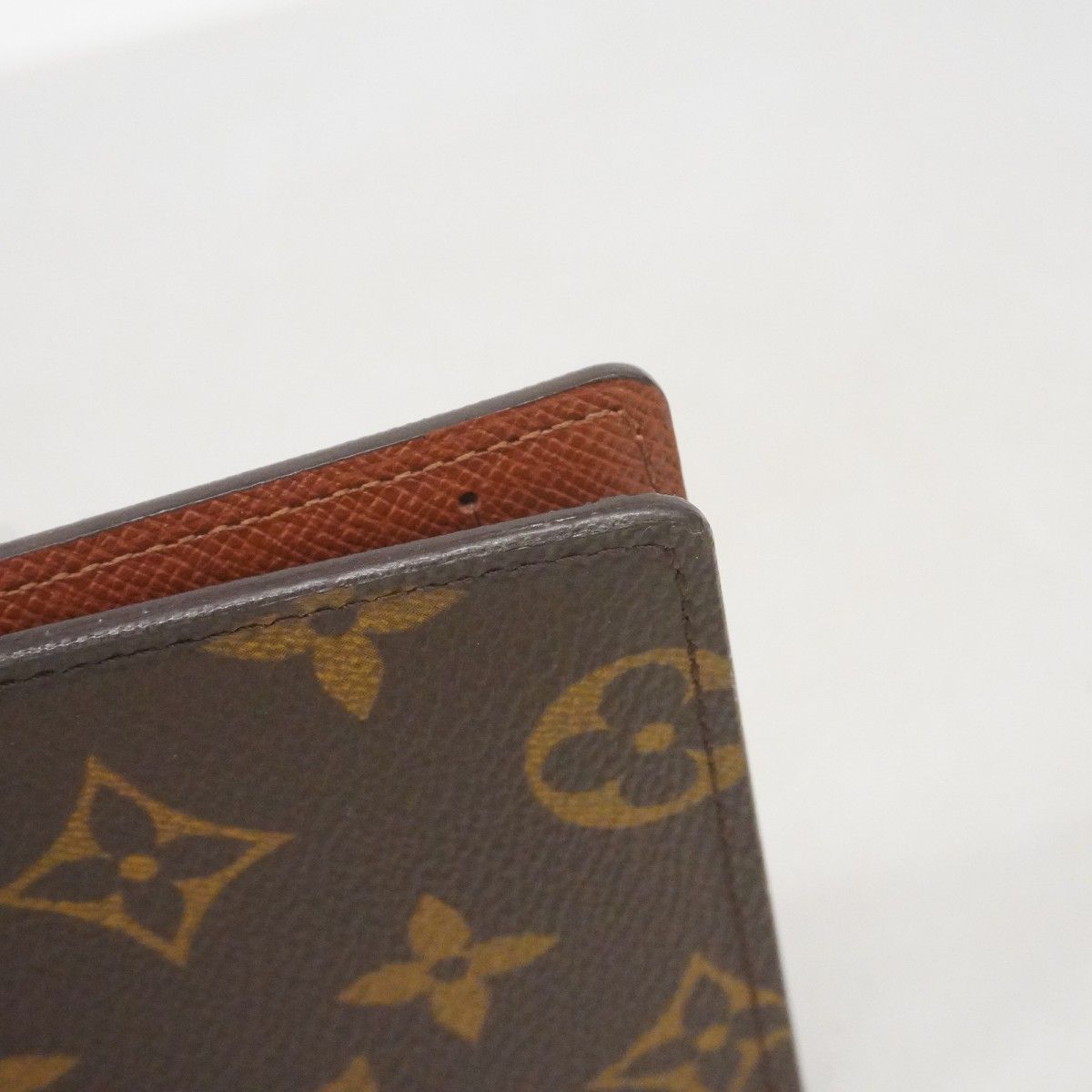 Louis Vuitton Notebook Cover Monogram Agenda Horizontal Brown — view 7