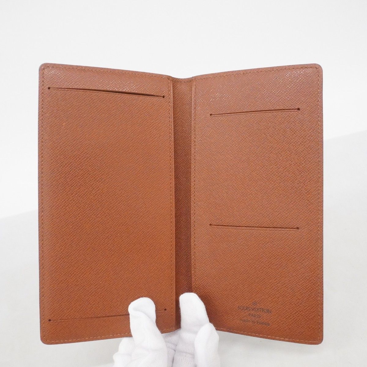 Louis Vuitton Notebook Cover Monogram Agenda Horizontal Brown — view 3
