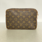 Louis Vuitton Clutch Monogram Compiegne 23 Brown — view 9