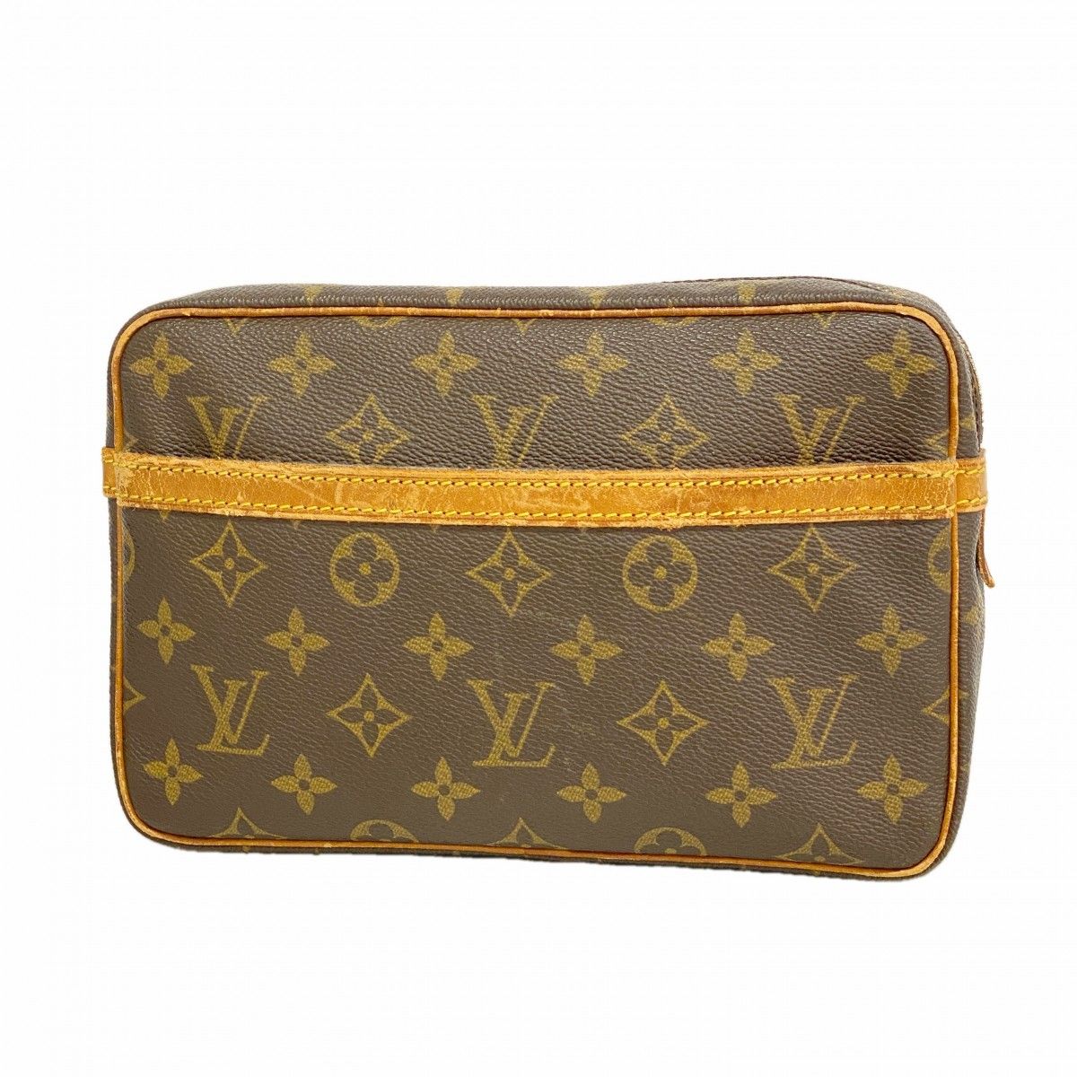 Louis Vuitton Clutch Monogram Compiegne 23 Brown
