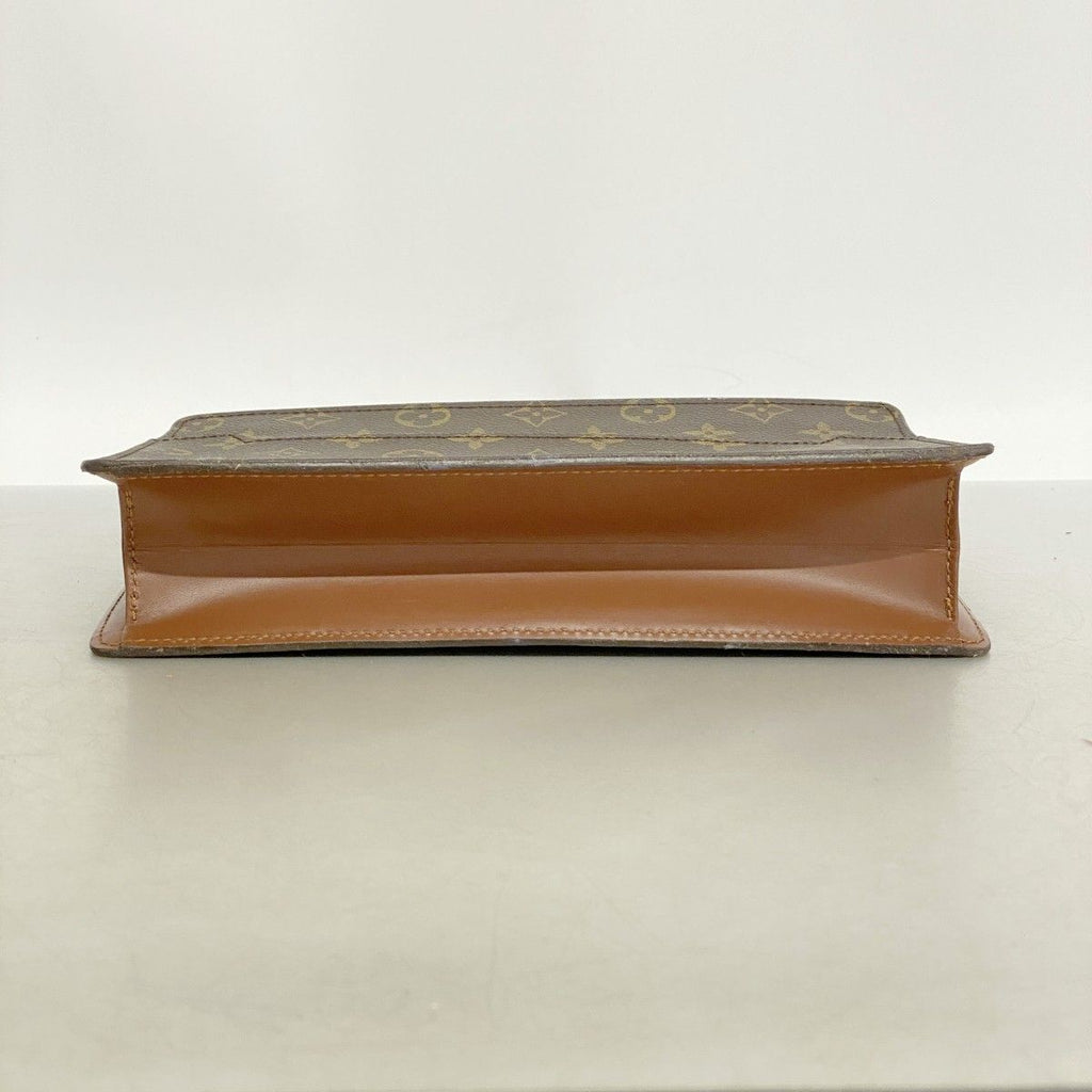 Louis Vuitton Clutch Monogram Pochette Homme Brown — view 3