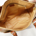 Celine Handbag Macadam Brown Gold — view 4